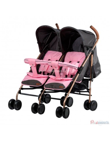 Coche Mellicero Ebaby Dantero - Rosado  - 1