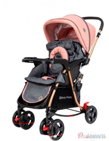 Coche cuna mecedora Flip - Melon  - 1