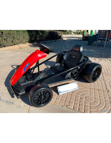 Go kart drift 24V - Rojo  - 6