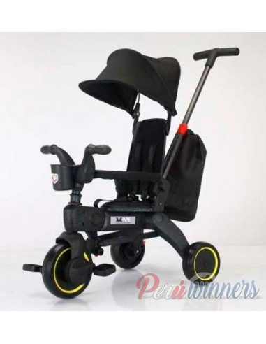 Triciclo evolutivo plegable Max - Negro  - 1