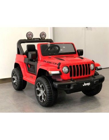 Jeep Rubicon Licenciado - Rojo