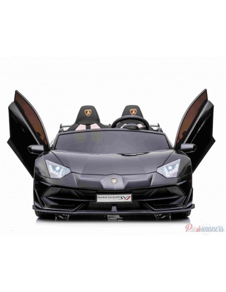 Lamborghini Aventador 24v SVJ licenciado - Negro