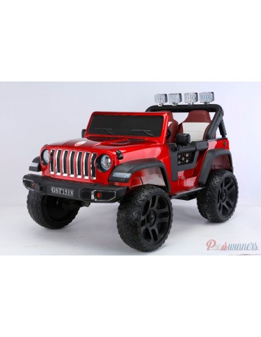 Carro a bateria Jeep Thunder Stylus - Rojo  - 1