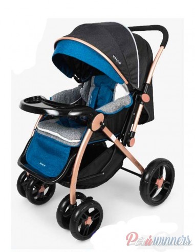 Coche cuna Baby Craft Confort Gold - Azul  - 1