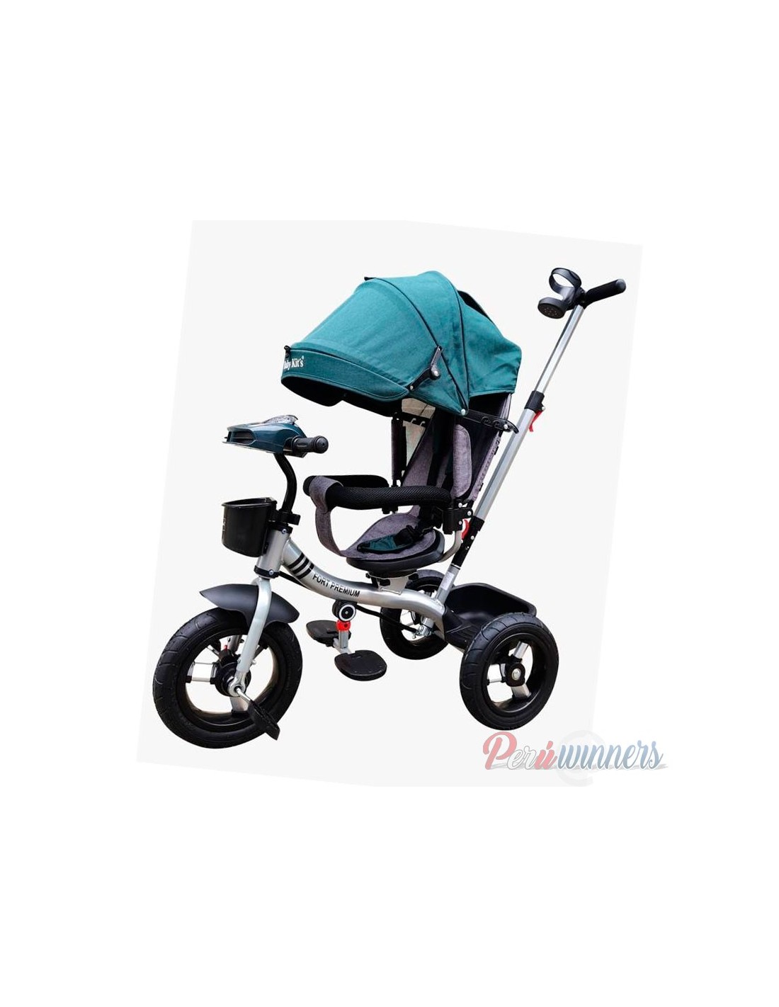 Triciclo Evolutivo Babycraft Cross - Rosado