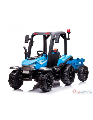 Carro a bateria Tractor 24V - Azul  - 1