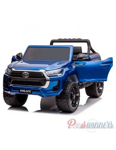 Camioneta a bateria Toyota Hilux Licenciada - Azul  - 1