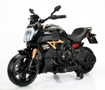 Moto a bateria Power Kids Crossfire - negro