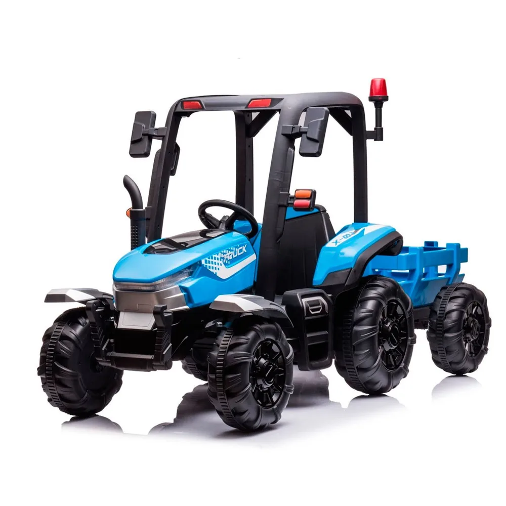 Carro a bateria Tractor 24V –Azul