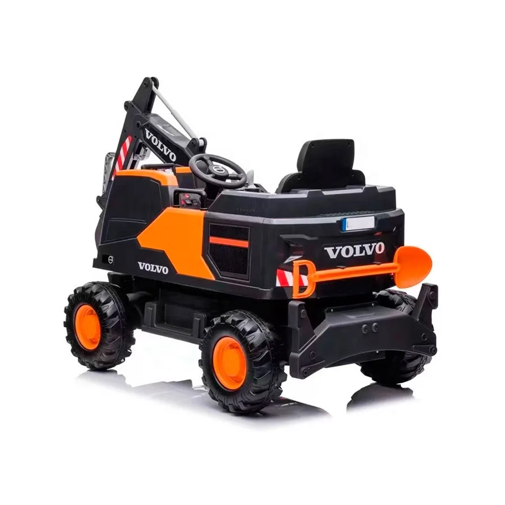 Carro a bateria excavadora Volvo automatico – naranja