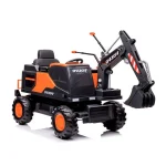Carro a bateria excavadora Volvo manual Naranja
