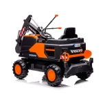 Carro a bateria excavadora Volvo manual – Naranja