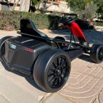 Go kart drift 24V Rojo
