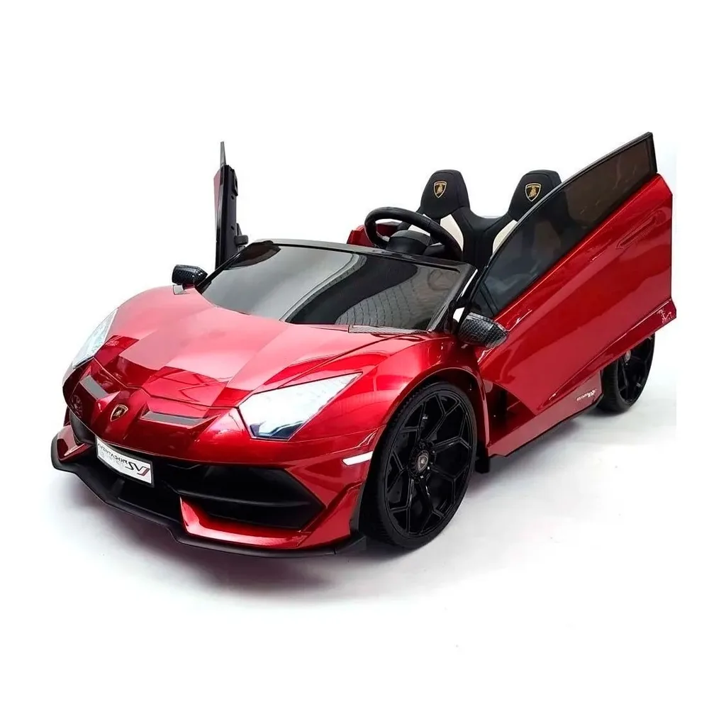 Lamborghini Aventador 24v SVJ licenciado – Rojo