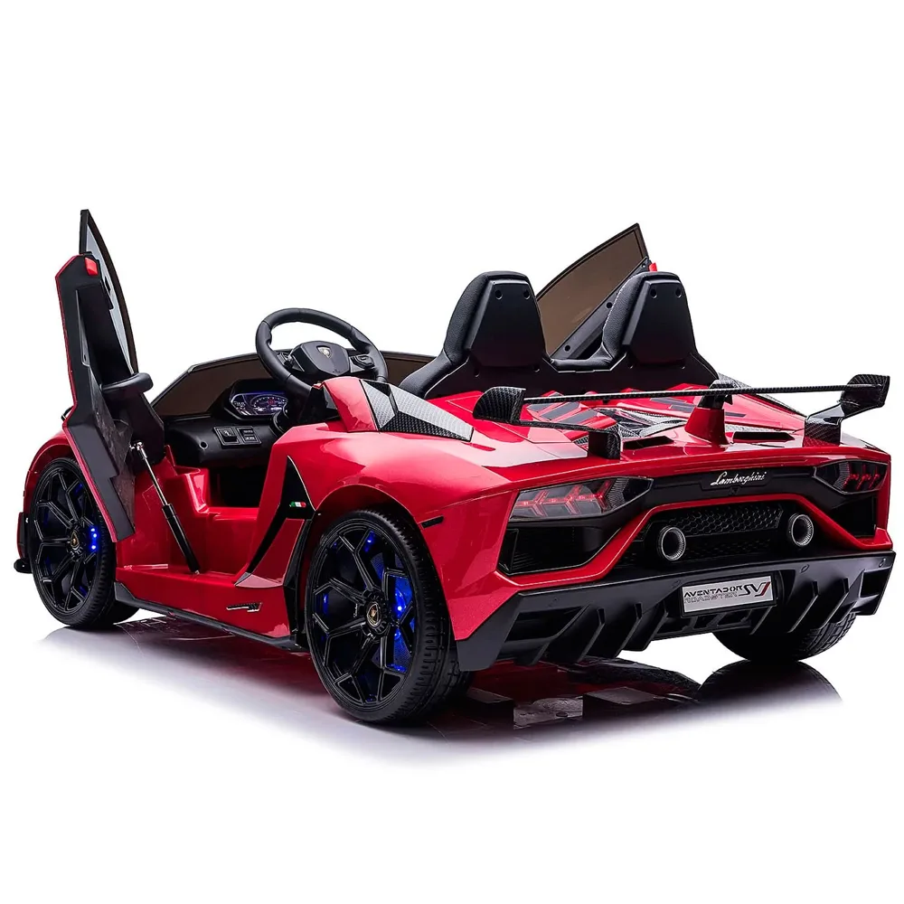 Lamborghini Aventador 24v SVJ licenciado – Rojos