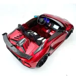 Lamborghini Aventador 24v SVJ licenciado –Rojo