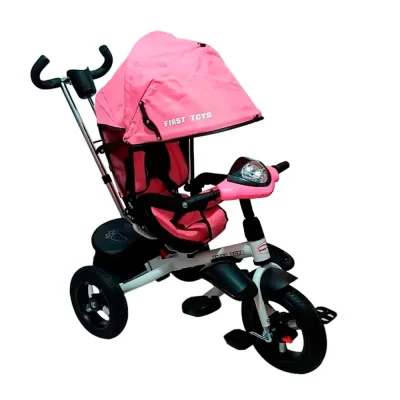 Triciclo giratorio Beautiful Rosado