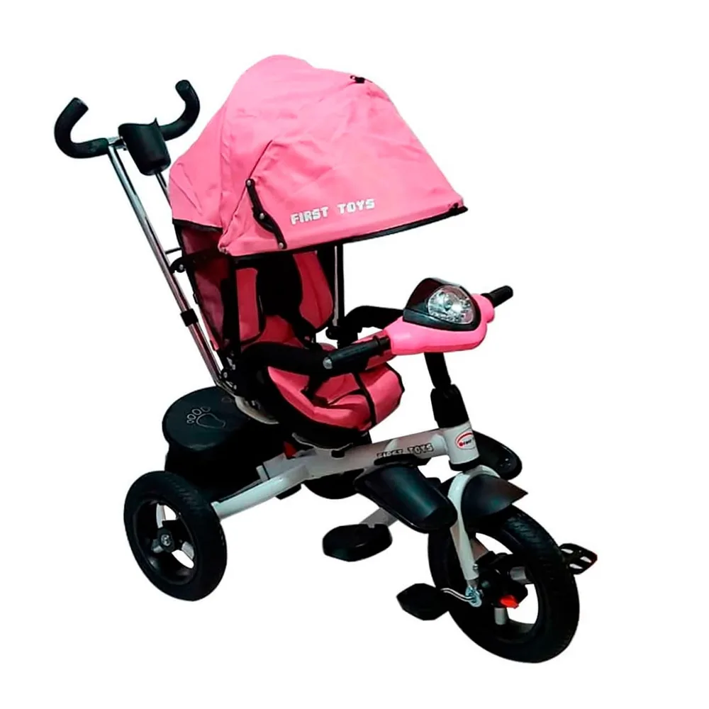 Triciclo giratorio Beautiful Rosado