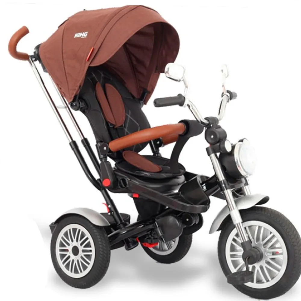Triciclo modelo Chopper Power kids marron