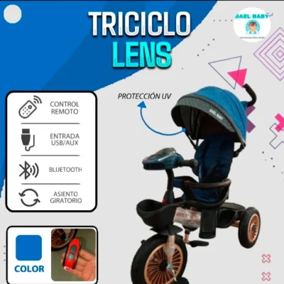 coche paseador tipo triciclo