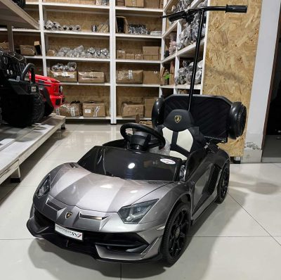 Lamborghini Aventador plataforma licenciado - plateado