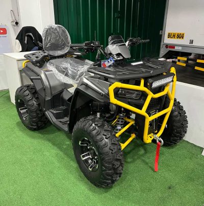Cuatrimoto a gasolina de 200 CC - Plomo pintura
